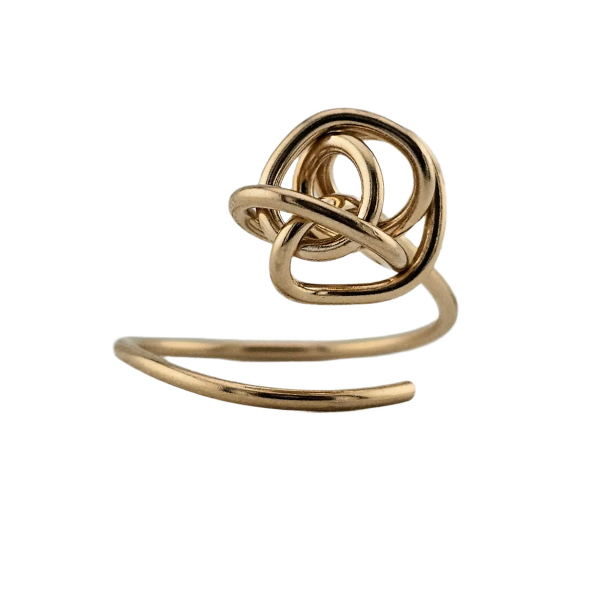 Winding Road Knot Ring