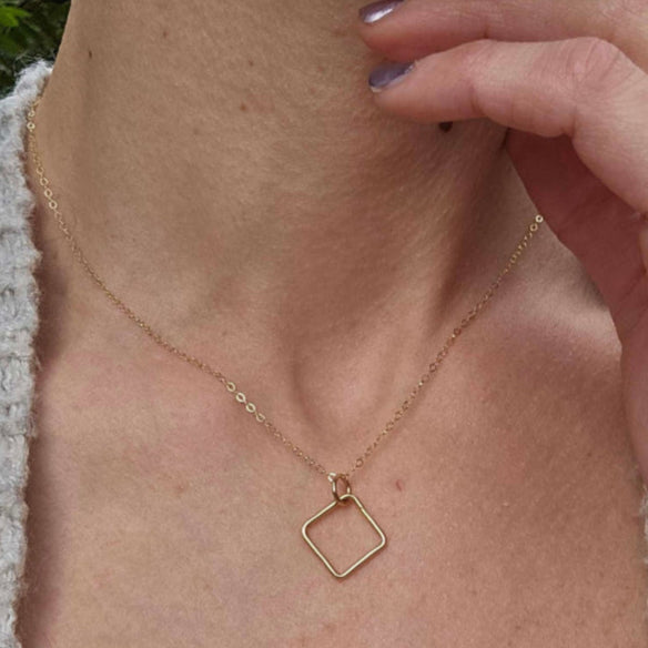 Box Breathing Necklace