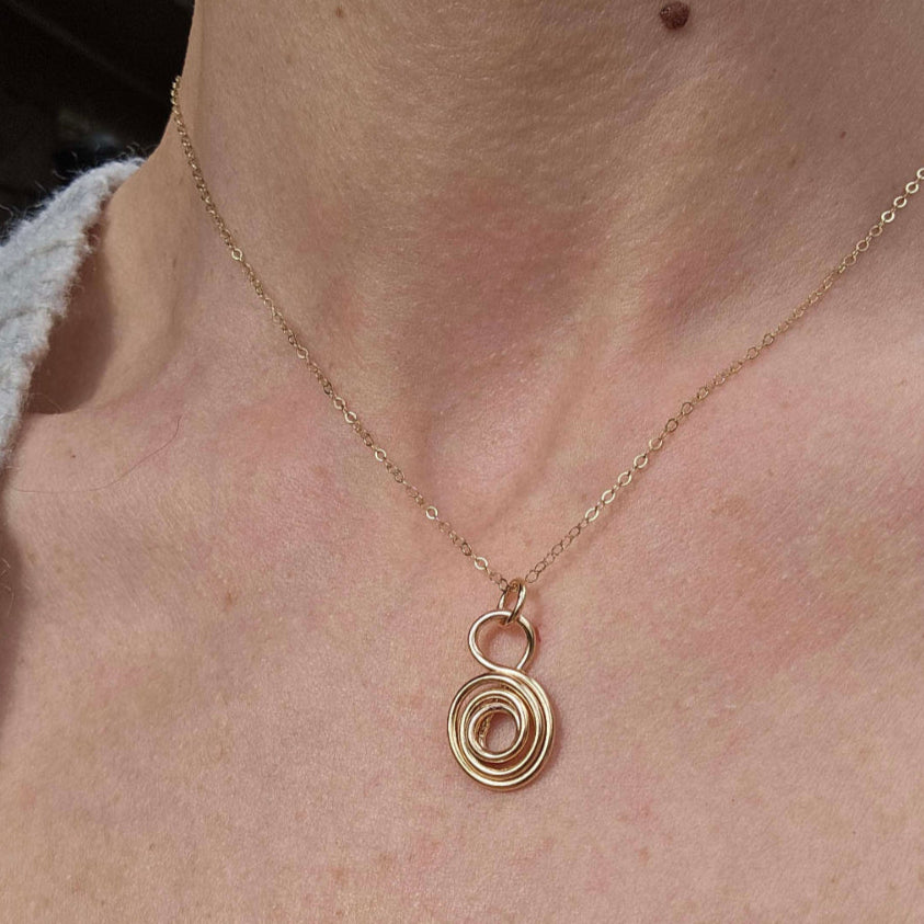 Gratitude Necklace | Sterling Silver or 14K Gold Filled
