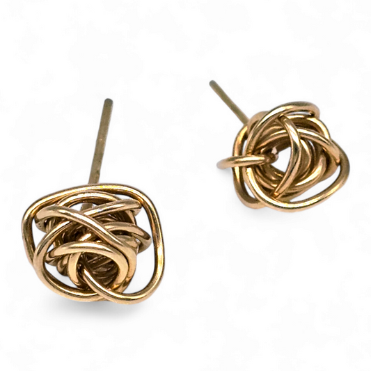 Winding Road Knot Earrings