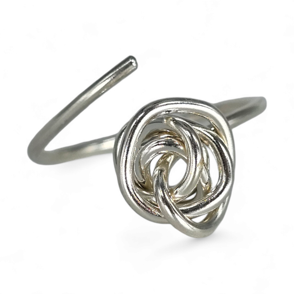 Winding Road Knot Ring
