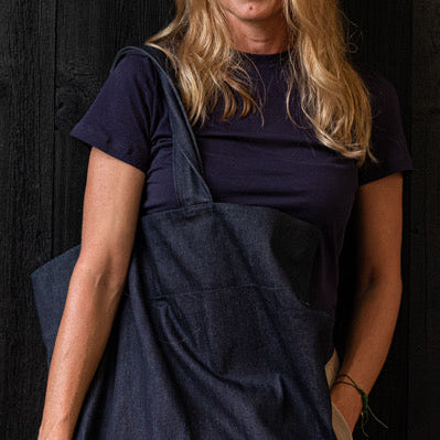 Denim Tote Bag | Made in USA