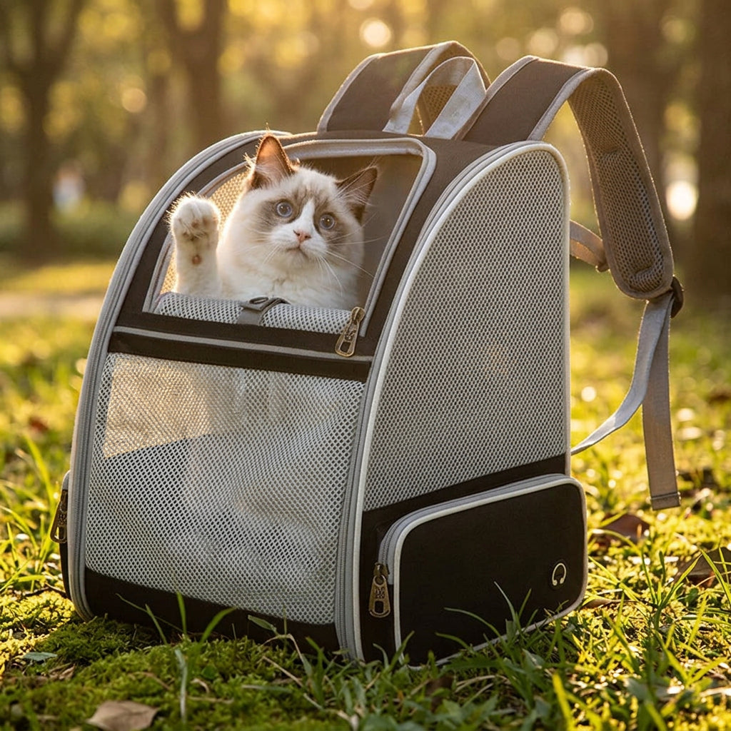 Mesh Pet Carrier Backpack | Travel & Everyday Outings