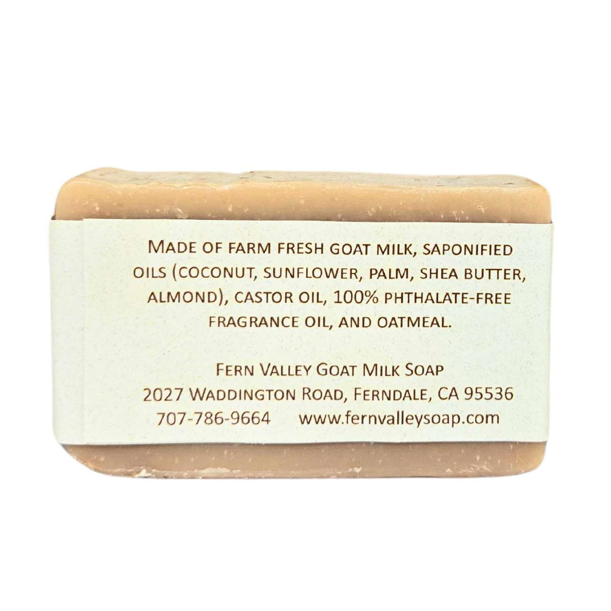 Natural Goat Milk Soap - Exfoliating Scrub - Oatmeal & Honey