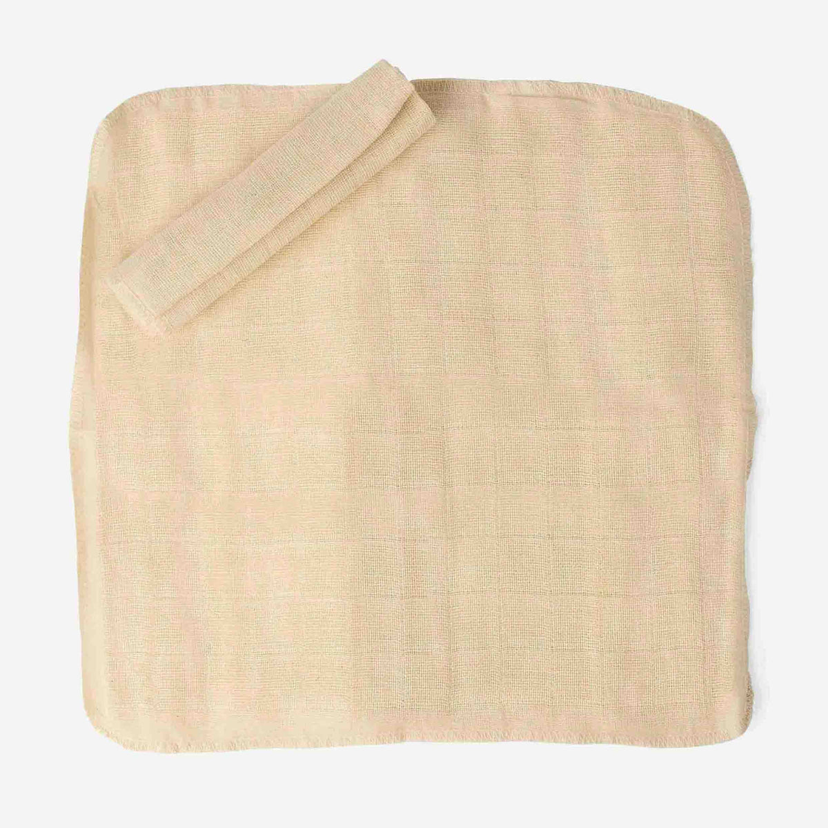 Organic Muslin Face Cloths - Set of Two