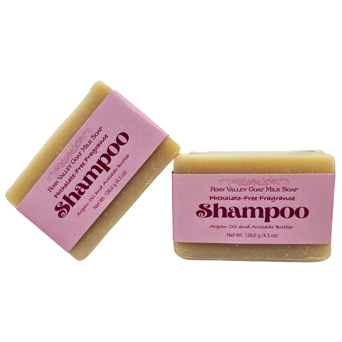 Handmade Goat Milk Shampoo Bar Argan Oil & Avocado Butter