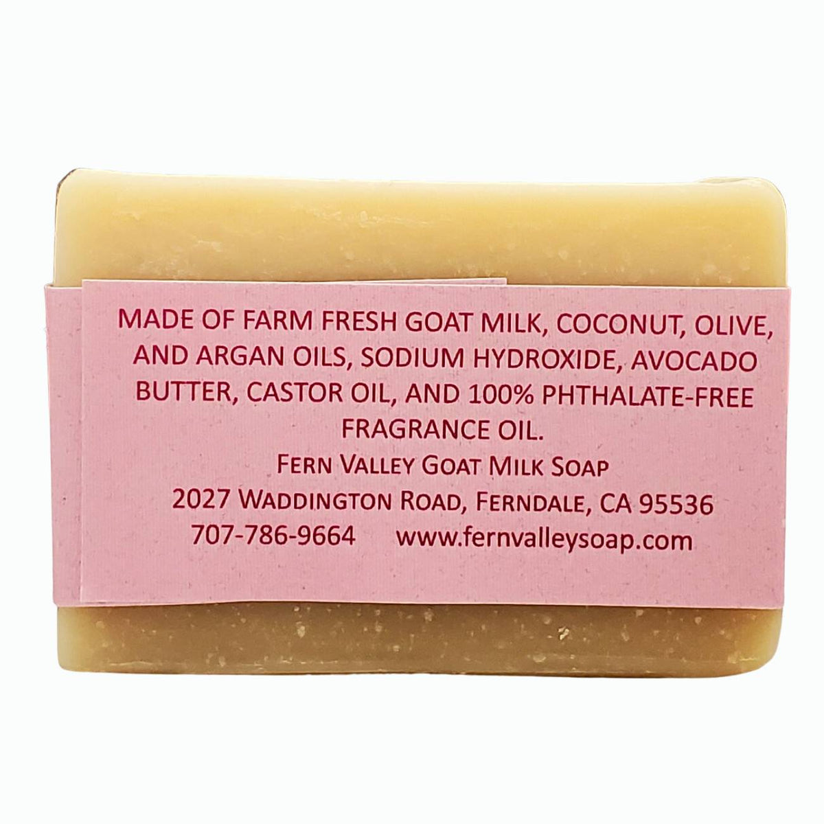 Handmade Goat Milk Shampoo Bar Argan Oil & Avocado Butter
