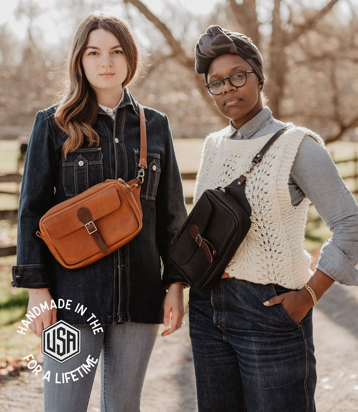 Vagabond Leather Sling Pack