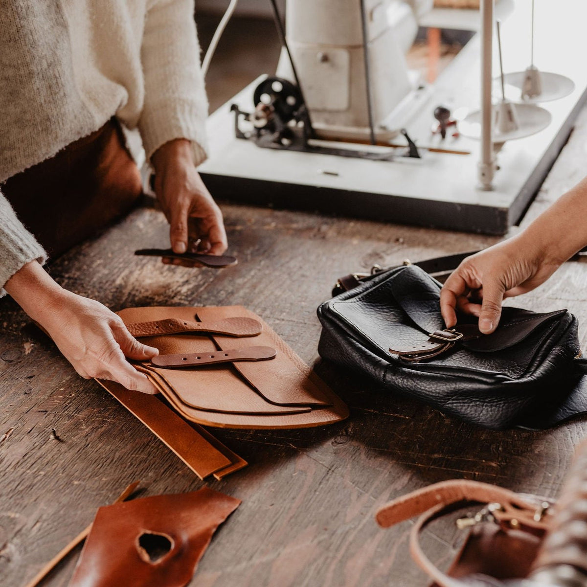Vagabond Leather Sling Pack