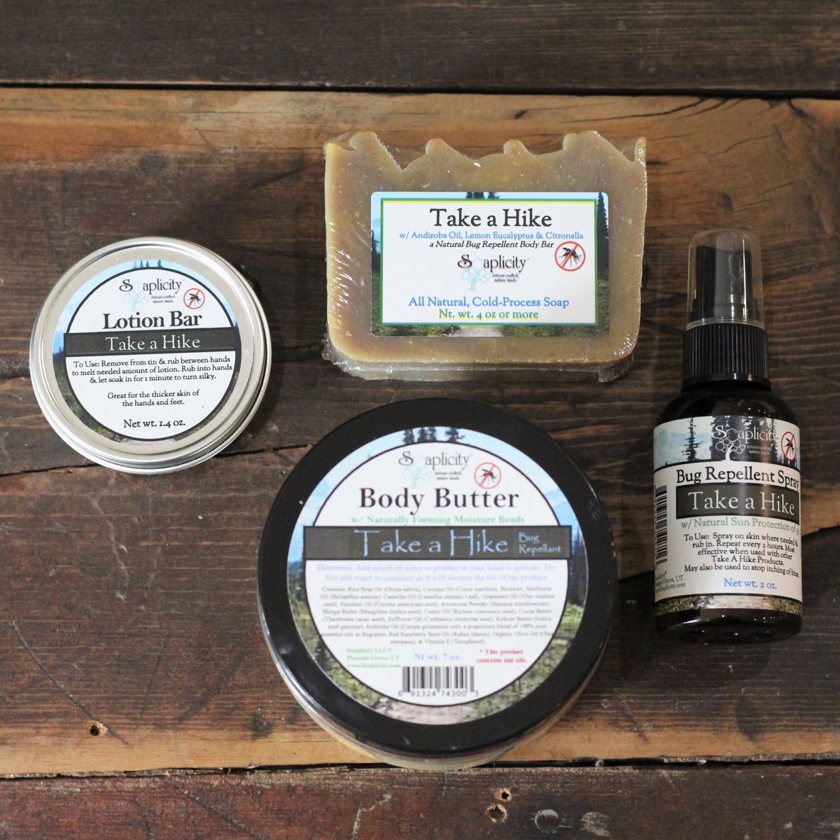 Take A Hike Insect Repellent Packs | 3- & 4-Piece Sets