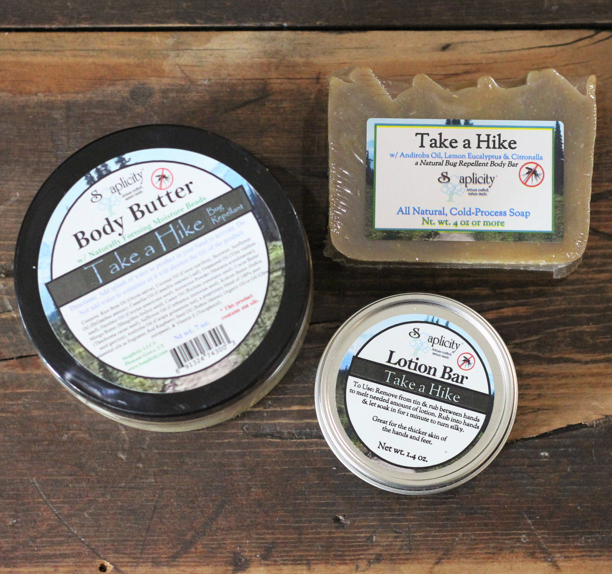 Take A Hike Insect Repellent Packs | 3- & 4-Piece Sets