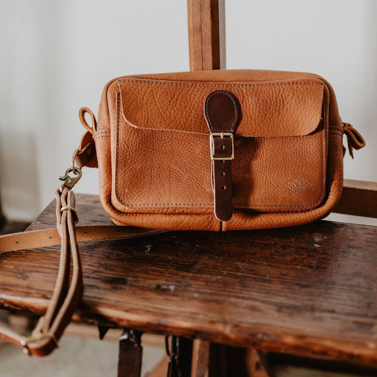 Vagabond Leather Sling Pack