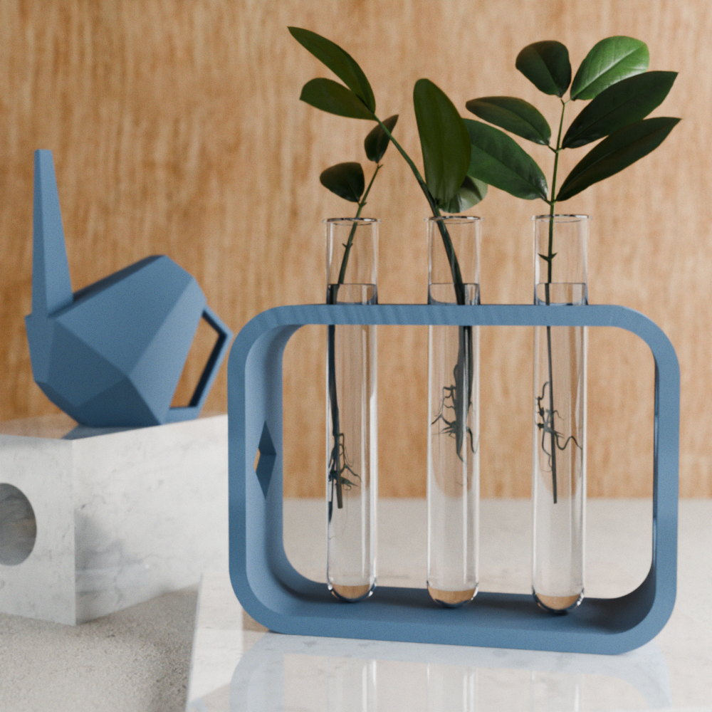 Dynamic Propagation Station | Three Glass Tubes | Made in Texas
