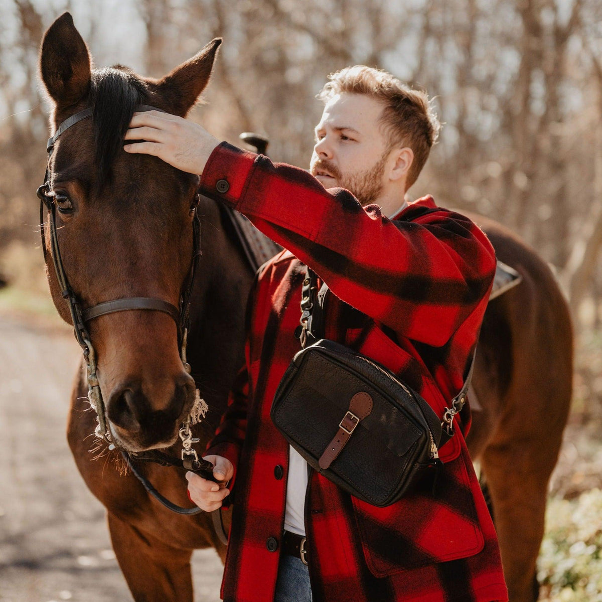 Vagabond Leather Sling Pack