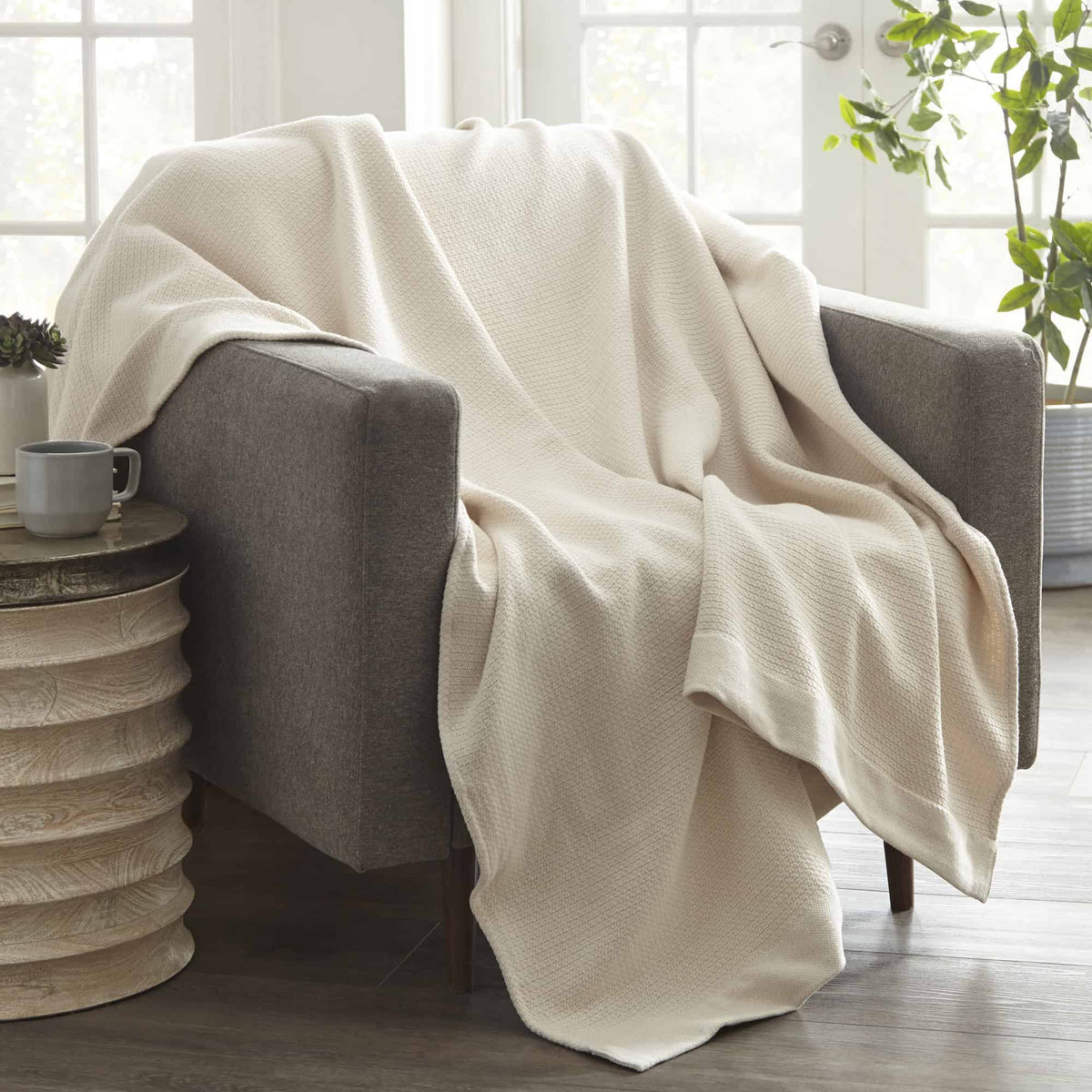 Woven Organic Cotton Blanket