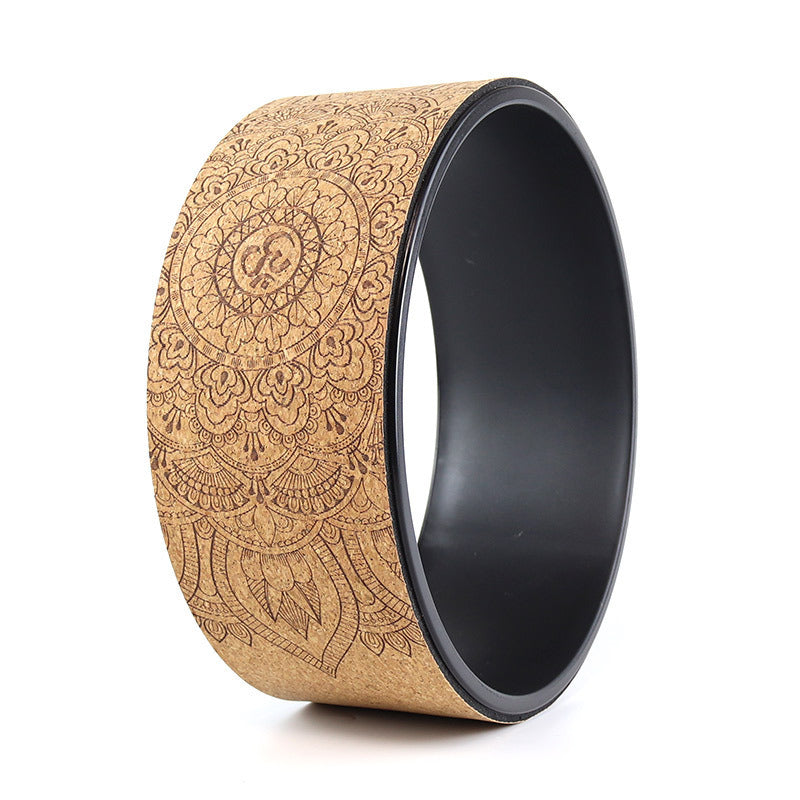 Cork Yoga Wheel