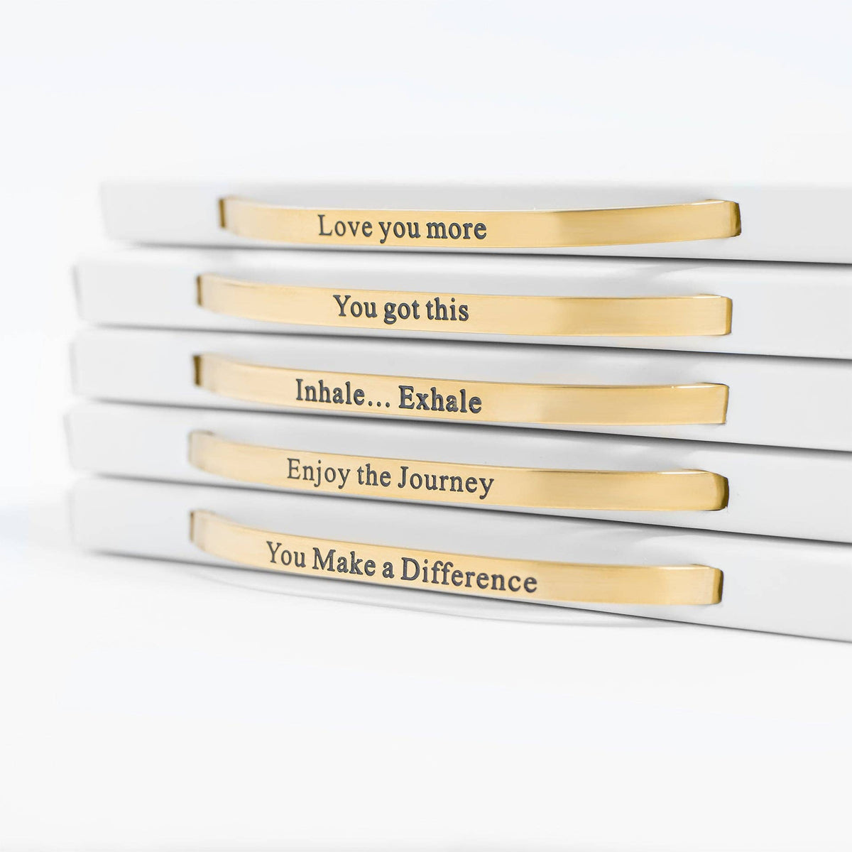 You Got This Engraved Bangle Bracelet: Stainless - Made in USA