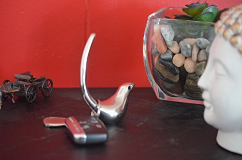 Silver Bird Ring Holder | Handcrafted Jewelry Organizer