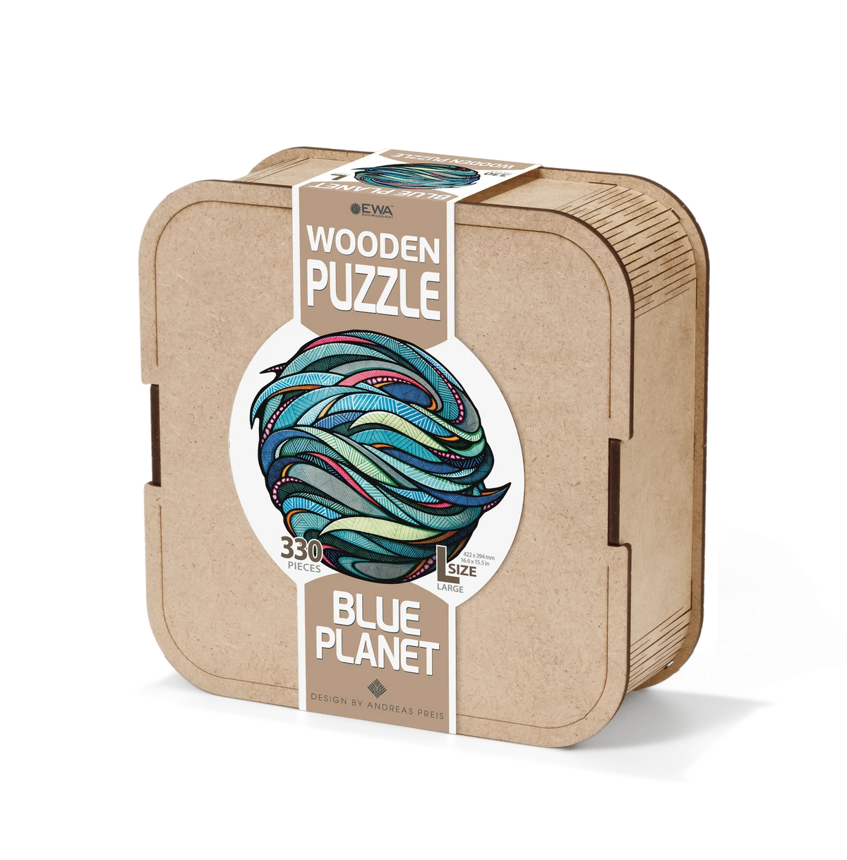 Blue Planet Wooden Puzzle | Space-Themed Pieces