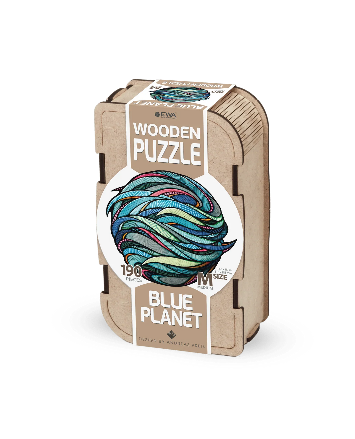 Blue Planet Wooden Puzzle | Space-Themed Pieces