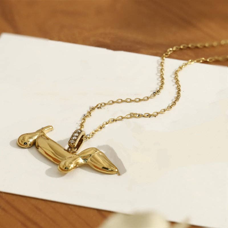 Little Dachshund Necklace - Made in USA