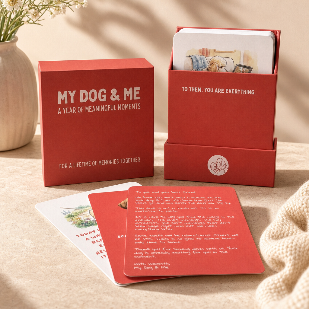My Dog & Me Activity Card Deck | 52 Activities