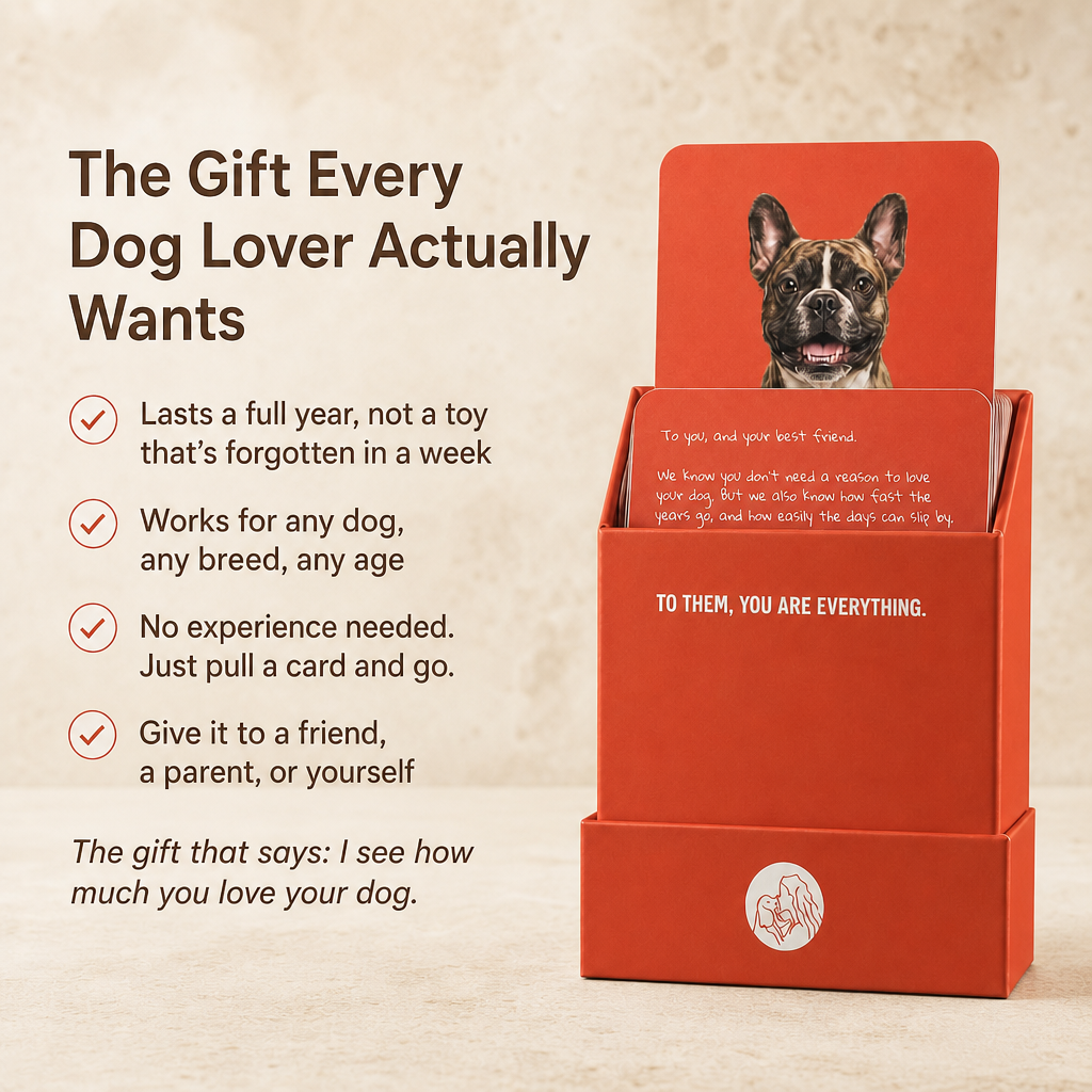 My Dog & Me Activity Card Deck | 52 Activities