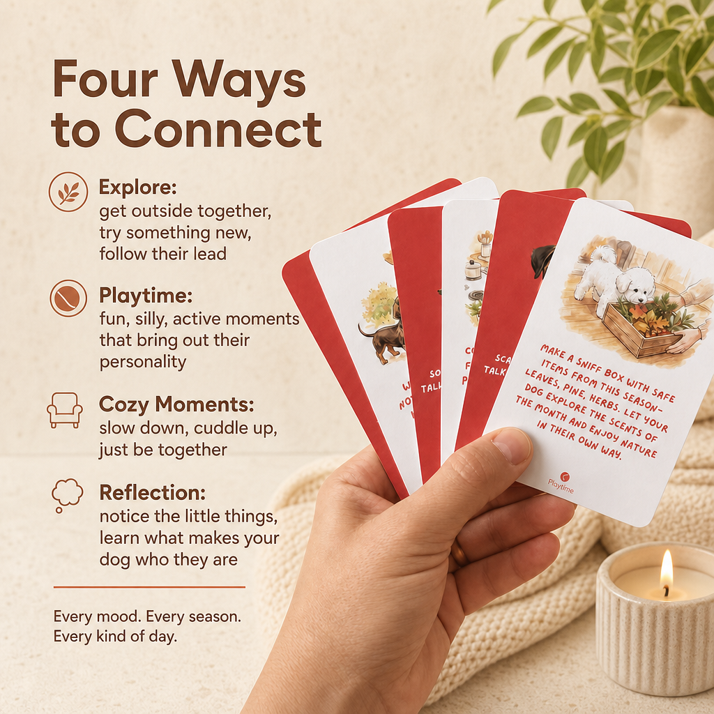 My Dog & Me Activity Card Deck | 52 Activities
