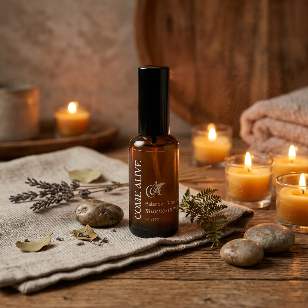 Magnesium Mist Ritual Dose | Botanical Body Spray, 2 oz