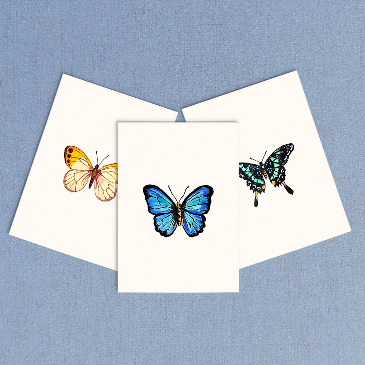 Butterflies Mini Watercolor Kit - Made in USA