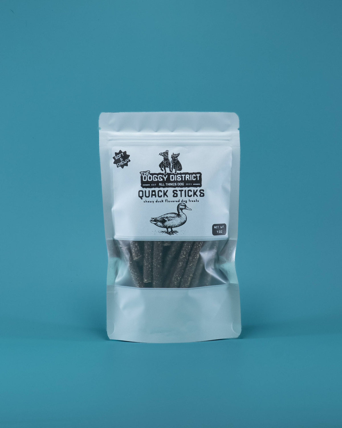 Quack Sticks - Duck Soft Dog Treats - Made in USA