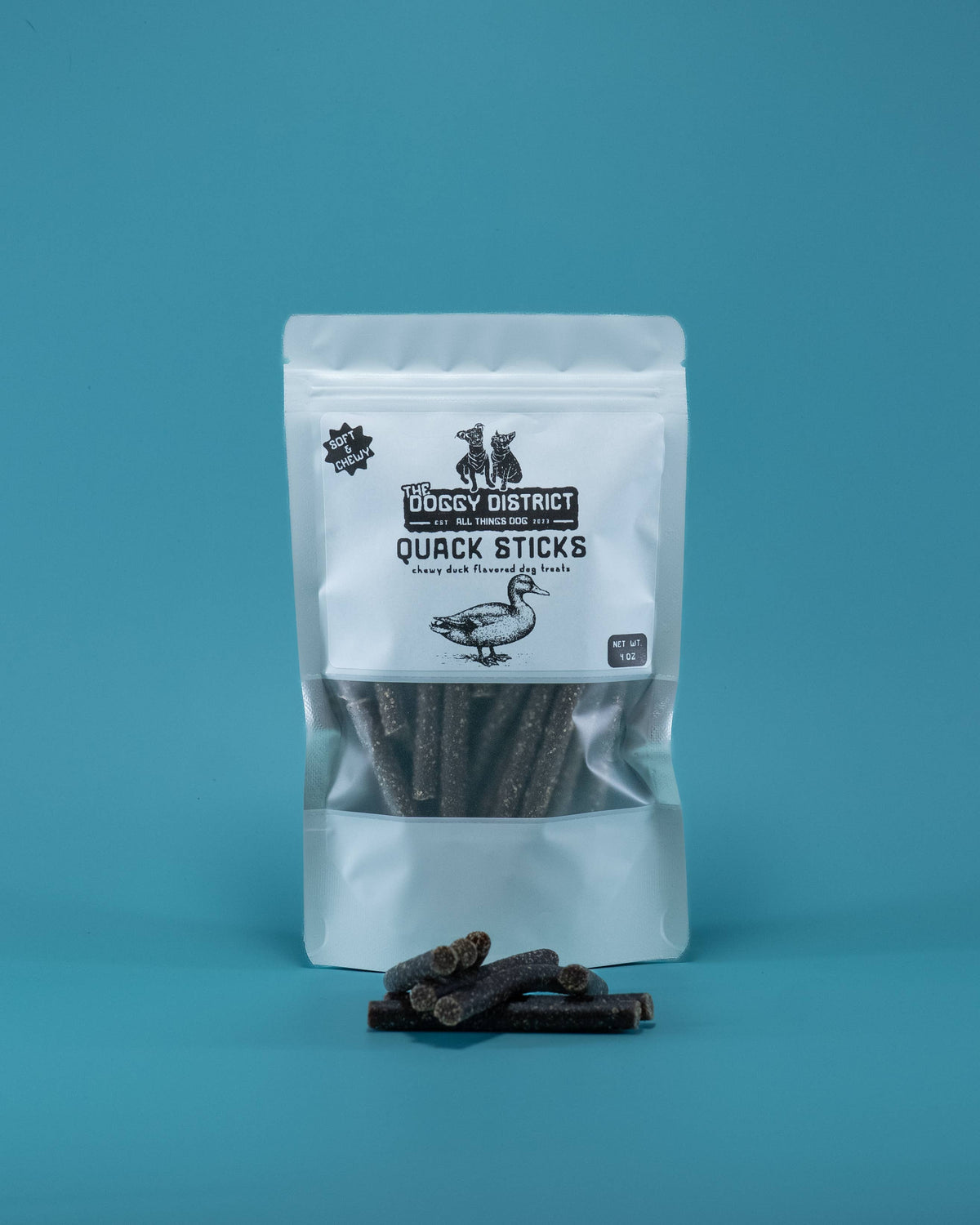 Quack Sticks - Duck Soft Dog Treats - Made in USA