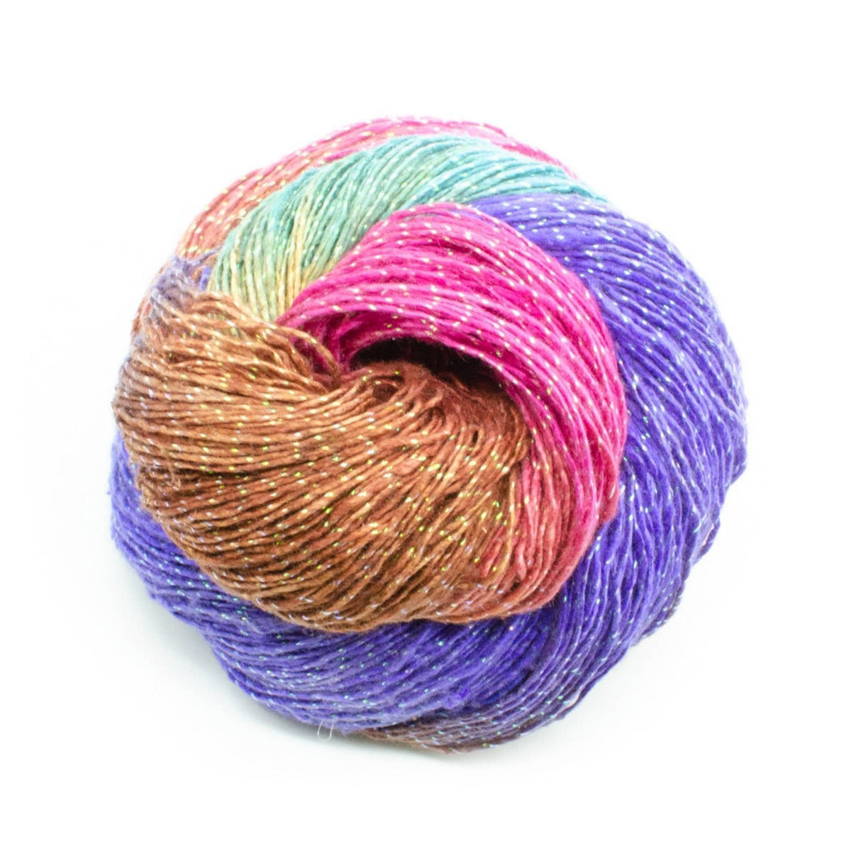 Enchantress Shawl Knitting Kit with Silk Yarn