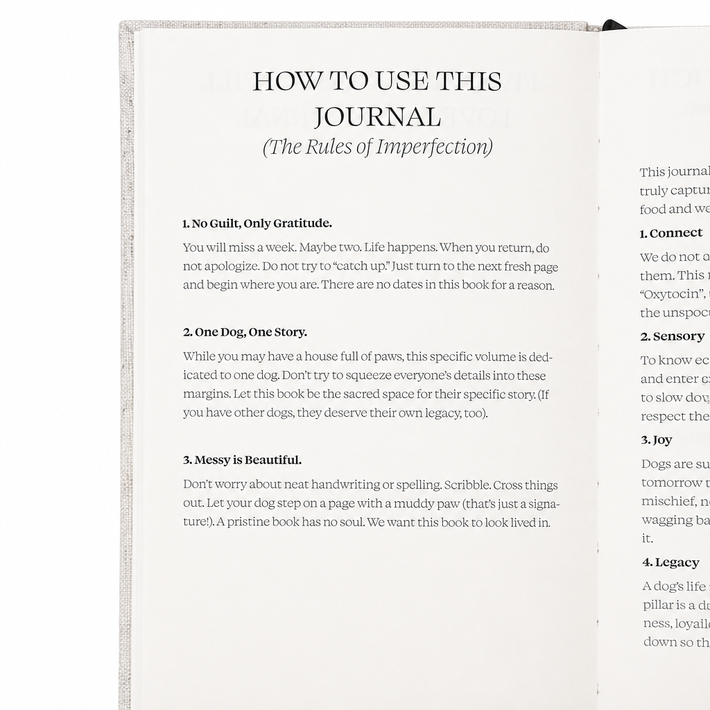 My Dog & Me Journal | 52 Weeks of Guided Pages