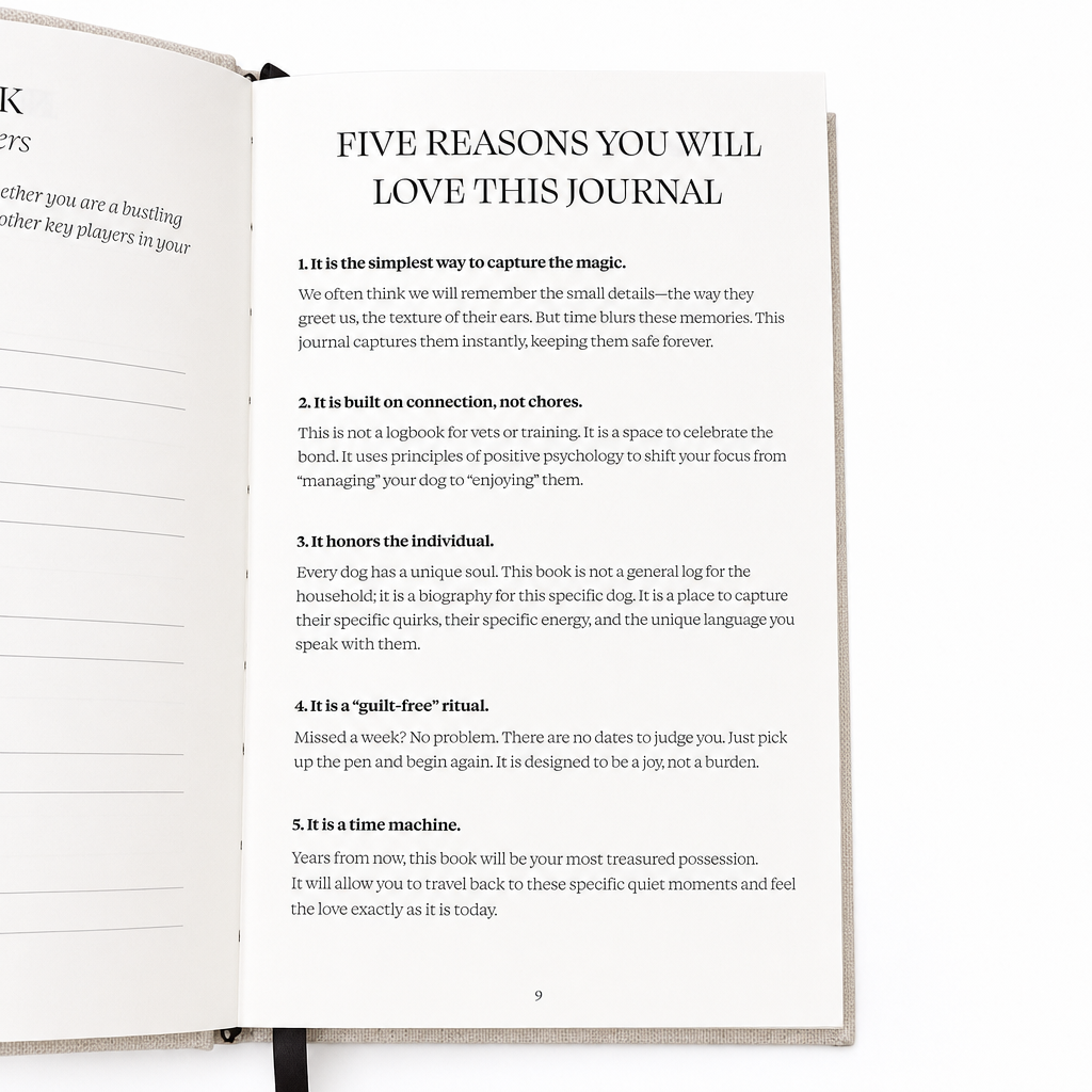 My Dog & Me Journal | 52 Weeks of Guided Pages