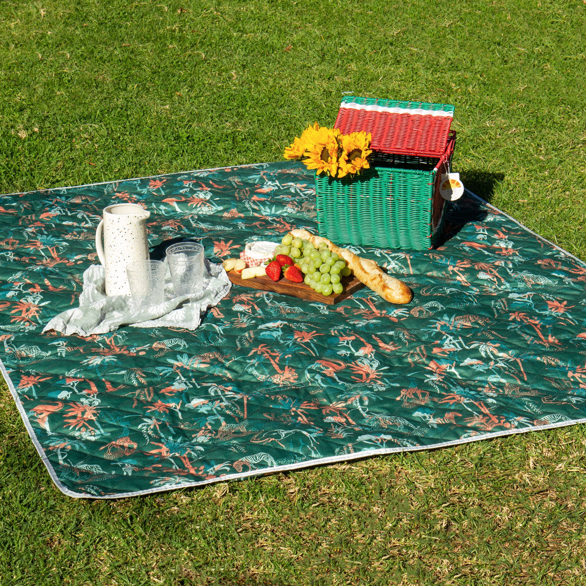 Shwally Cushioned Picnic Blanket