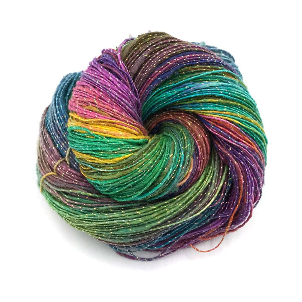 Enchantress Shawl Knitting Kit with Silk Yarn