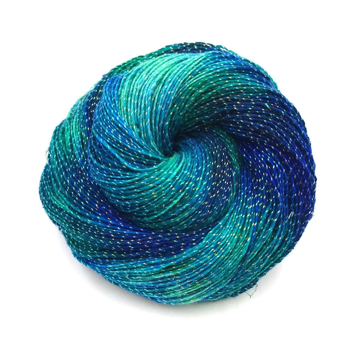 Enchantress Shawl Knitting Kit with Silk Yarn