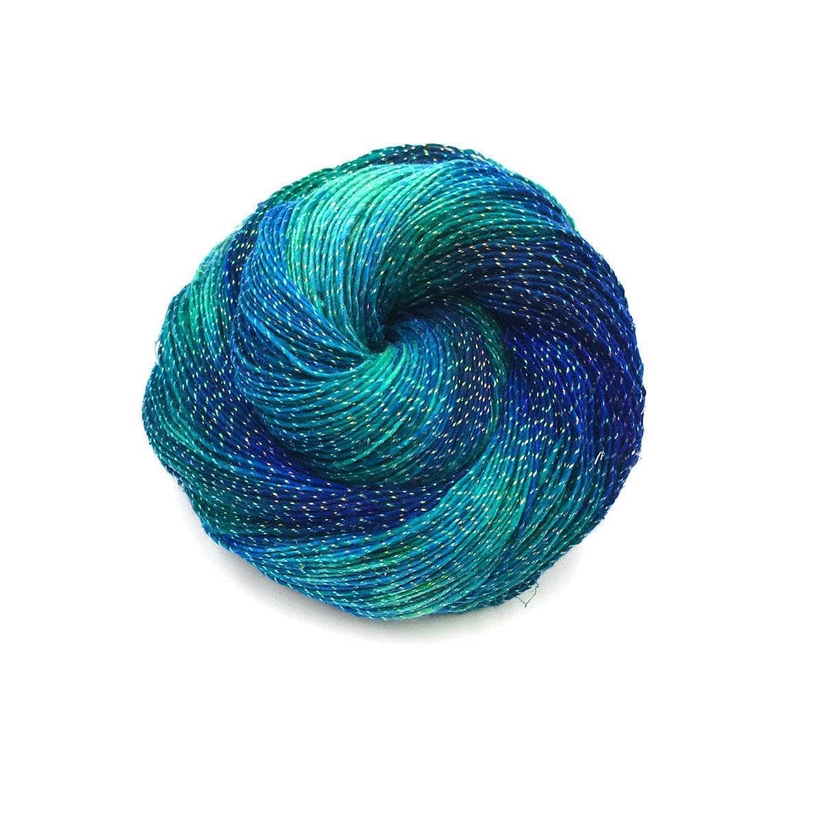 Star Stitch Shawl Crochet Kit | Lace Weight Silk