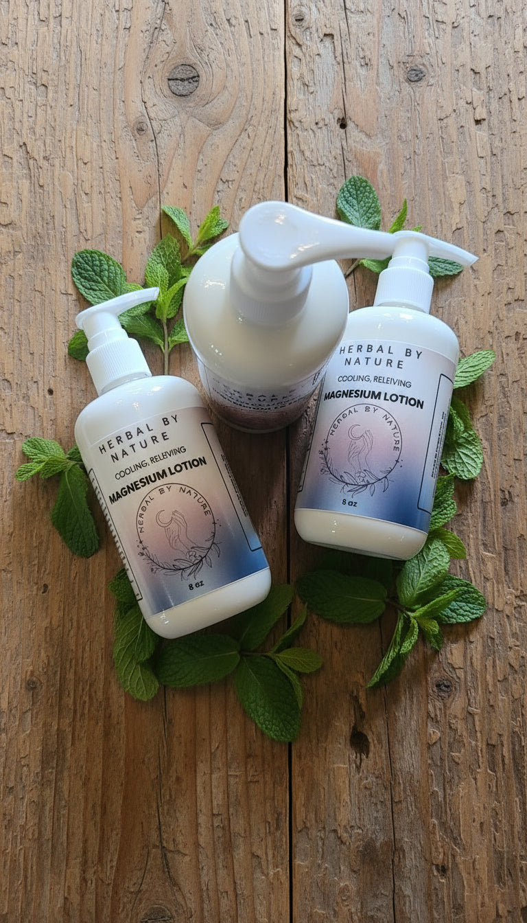 Cooling Magnesium & Shea Butter Lotion | 8 oz