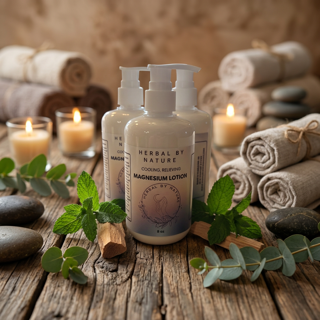 Cooling Magnesium & Shea Butter Lotion | 8 oz