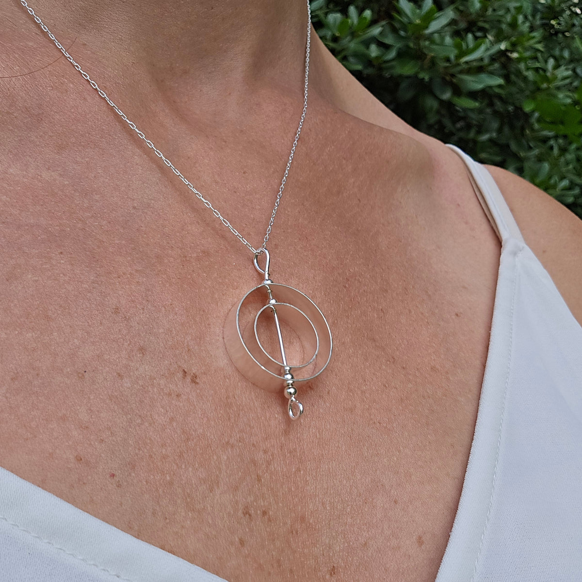 Karma Kinetic Spinning Necklace