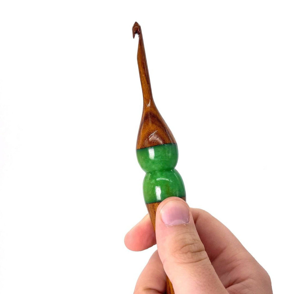 Sparkle Rosewood Crochet Hook | Handmade, Assorted Designs