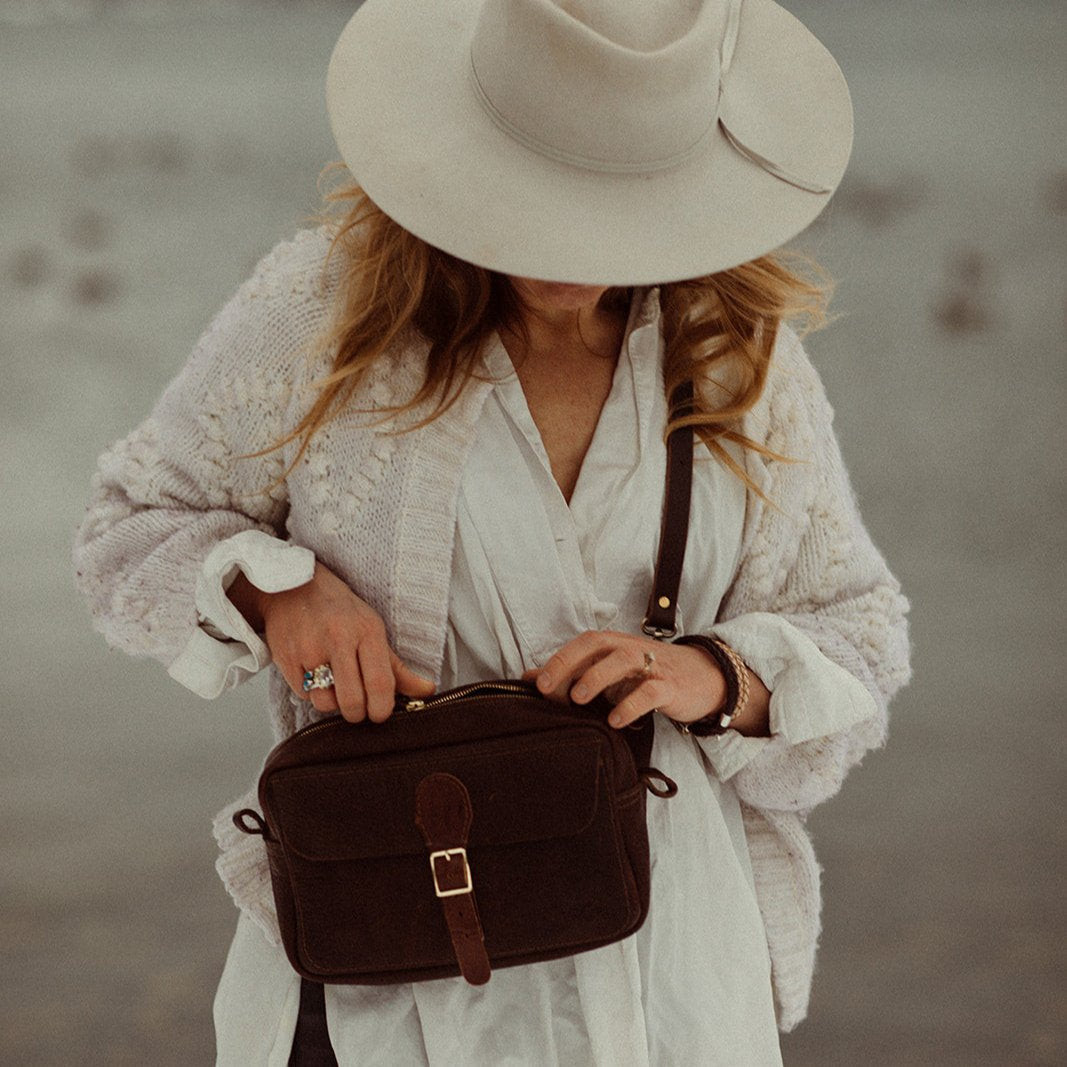 Vagabond Leather Sling Pack